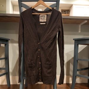 ruehl cashmere & wool blend cardigan